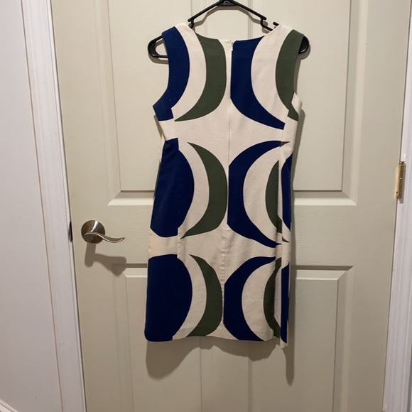 Tabitha by Anthropologie Women’s Mod Circle Shift Sheath Dress EUC Size 4 - Picture 4 of 4